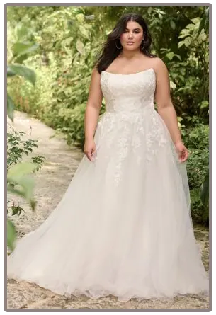 Find Your Plus-Size Wedding Gown at The Dressing Room